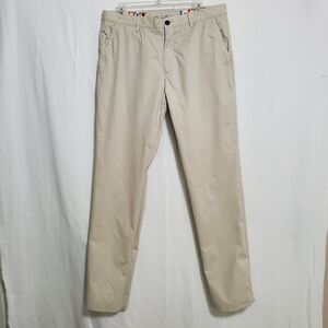 Robert Graham Slim Straight Chinos 34 Waist
